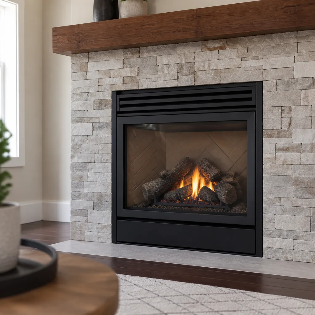 Gas fireplace service