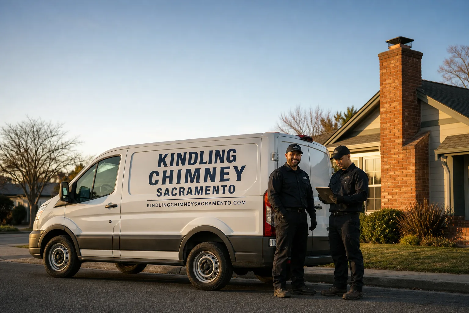 Kindling Chimney Sacramento chimney cleaning team